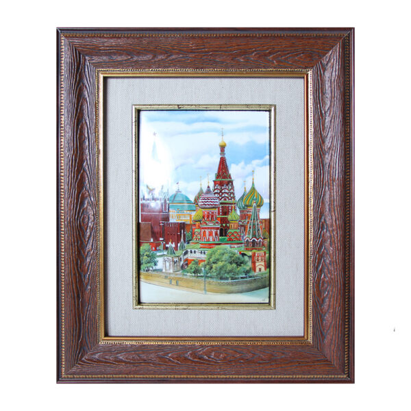 Подарочная книга "Москва" с панно