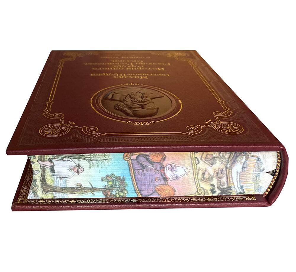 Салтыков-Щедрин "История одного города" подарочная книга