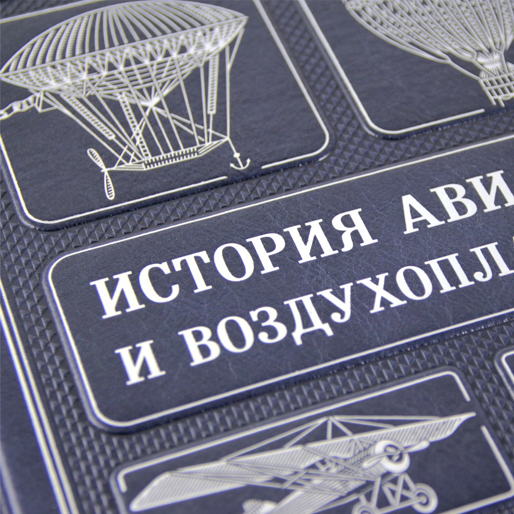 История авиации и воздухоплавания  в коже