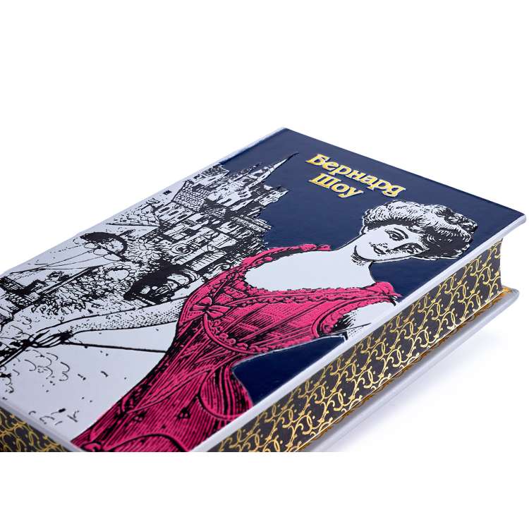 Бернард Шоу сборник произведений в кожаном переплете