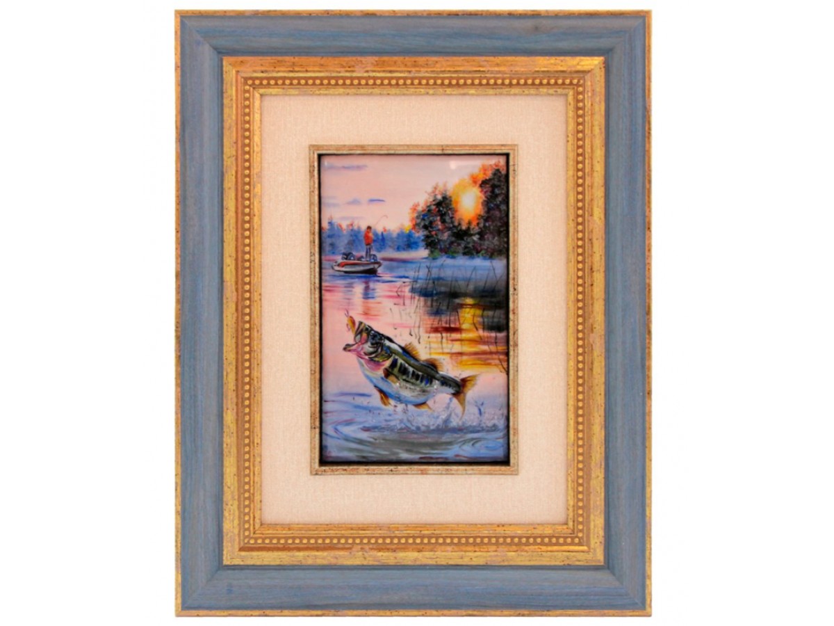 Русская рыбалка. Книга + панно