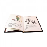 Подарочная книга "Маленький принц" в коже