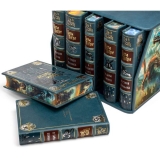 Гарри Поттер, книги Джоан Роулинг в подарочном оформлении кожаный переплет