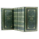 Томас Манн собрание сочинений в кожаном переплете.